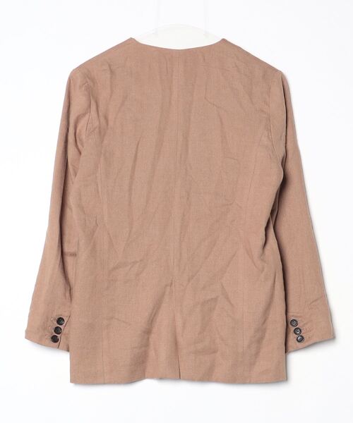 B：MING by BEAMS（ビーミング by ビームス） ノーカラージャケット