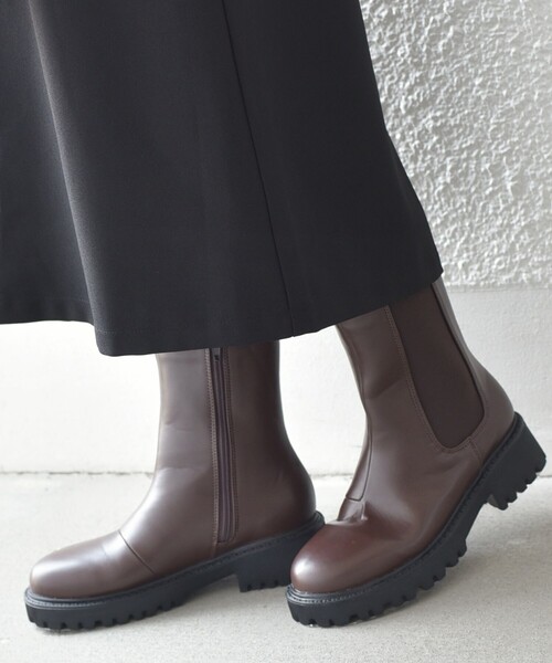 SHIPS Colors（シップスカラーズ） ブーツ SHIPS Colors:サイドゴア