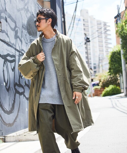 NEIGHBORHOOD モッズコート XL オリーブ HOUSTON（ヒューストン） モッズコート SMALL オリーブ メンズ