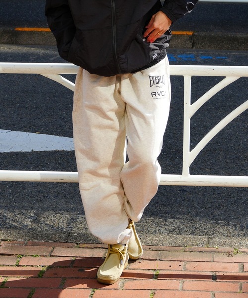 RVCA×EVERLAST スウェットパンツ EVERLAST（エバーラスト） スウェットパンツ ジャージ RVCA メンズ