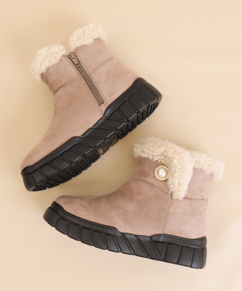 74■新品♪DIANA アルテミス 軽量・厚底ムートンブーツ(S) artemis by DIANA（アルテミス by ダイアナ） ブーツ 「軽量」厚底