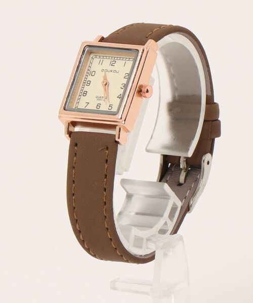 腕時計 「 ammy. / エイミードット 」 ムード スクエア レザー