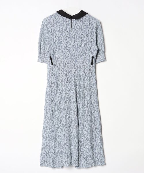 「NOELA」 半袖ワンピース M ブルー レディース_画像2