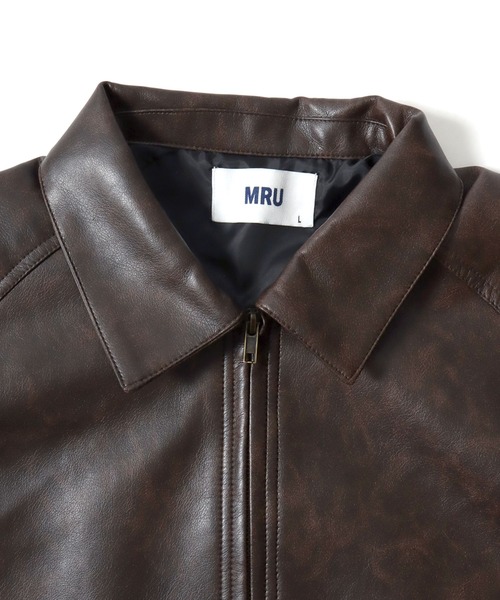 MRU ブルゾン アウター 2025AW MRU/エムアールユー オーバーサイズ