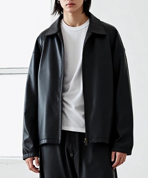 MRU ブルゾン アウター 2025AW MRU/エムアールユー オーバーサイズ