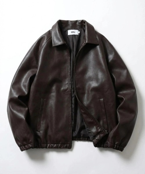 MRU ブルゾン アウター 2026SS MRU/エムアールユー オーバーサイズ