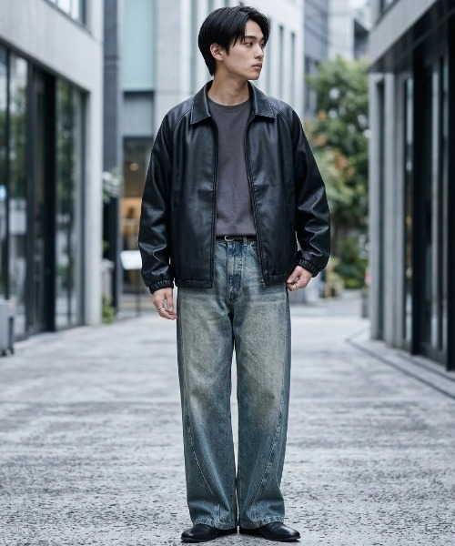 MRU ブルゾン アウター 2026AW MRU/エムアールユー オーバーサイズ