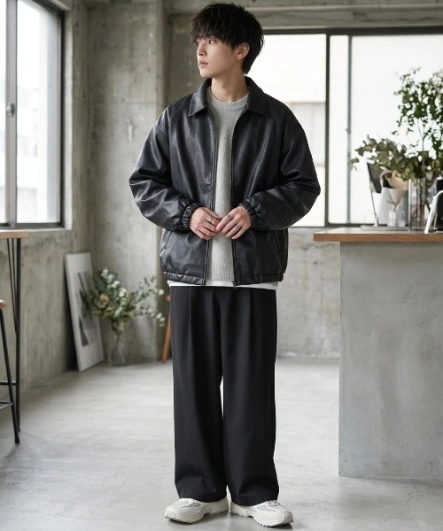 MRU ブルゾン アウター 2026AW MRU/エムアールユー オーバーサイズ