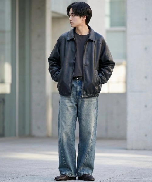 MRU ブルゾン アウター 2026AW MRU/エムアールユー オーバーサイズ