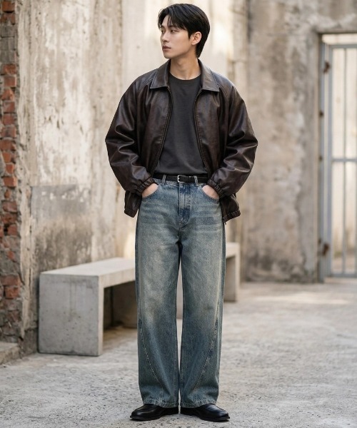 MRU ブルゾン アウター 2026AW MRU/エムアールユー オーバーサイズ