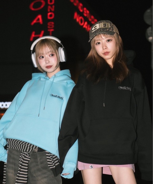 centimeter（センチメーター） パーカー 裏起毛 Rock'n ruler hoodie