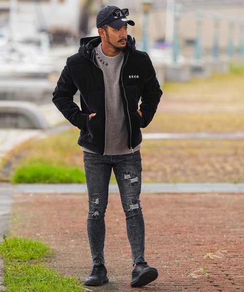 アダムスジャグラー　フリースジャケット　L adamsJUGGLER（アダムスジャグラー） ブルゾン アウター RTEG OE/OP