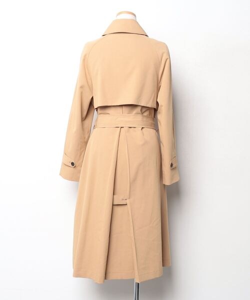 アダムエロペ　タイロッケン風トレンチコート　L ADAM ET ROPE'（アダムエロペ） トレンチコート FREE オレンジ