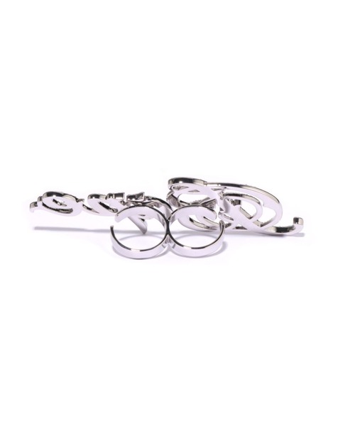 A BATHING APE（アベイシングエイプ） 指輪 リング BAPE RHINESTONE