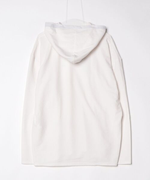 「minsobi」 プルオーバーパーカー FREE アイボリー メンズ_画像2