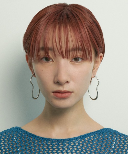 「GOLDY」 ピアス（両耳用） FREE シルバー レディース_画像4