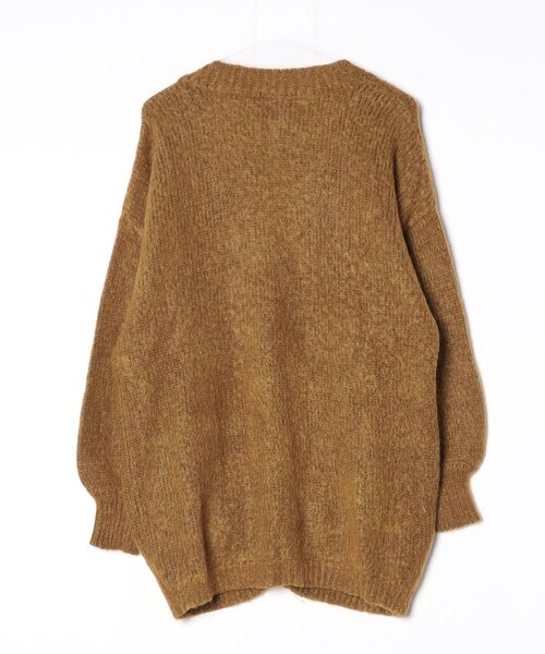 「ROSE BUD」 ニットカーディガン ONE SIZE イエロー レディース_画像2