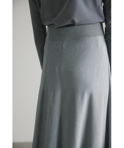 「STYLEMIXER」 フレアスカート MEDIUM グレー レディース_画像8