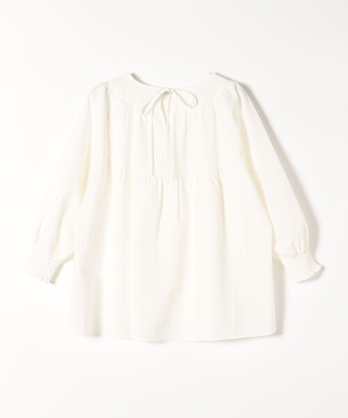 「SHIPS any」 長袖ブラウス ONE SIZE パープル レディース_画像5