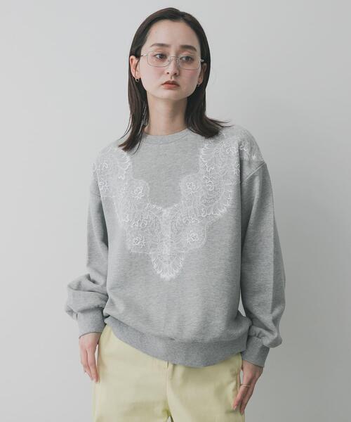 SENSE OF PLACE by URBAN RESEARCH トレーナー スウェット レース