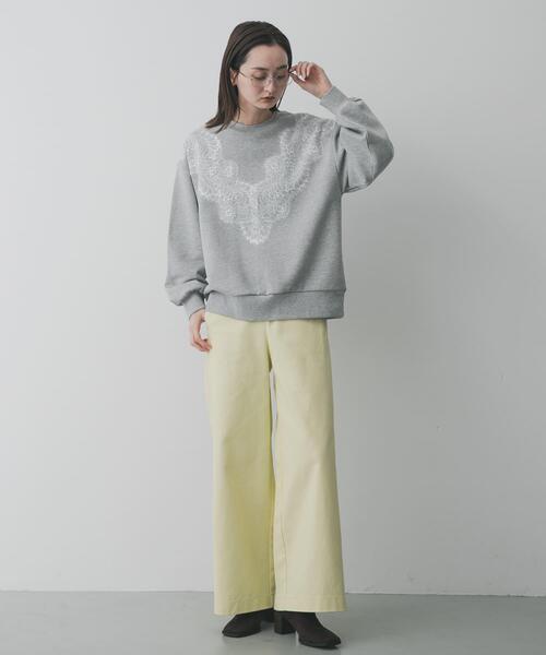 SENSE OF PLACE by URBAN RESEARCH トレーナー スウェット レース