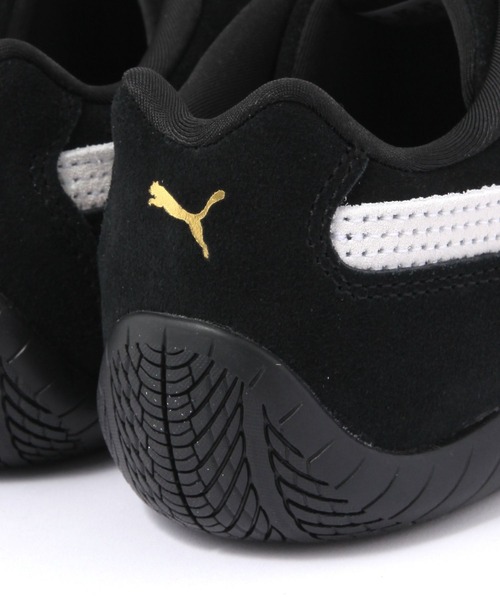 週末限定割引！美品プーマブラックレザー スニーカー ローカット PUMA（プーマ） 385510.11L レディース ローカットスニーカー スポーツ