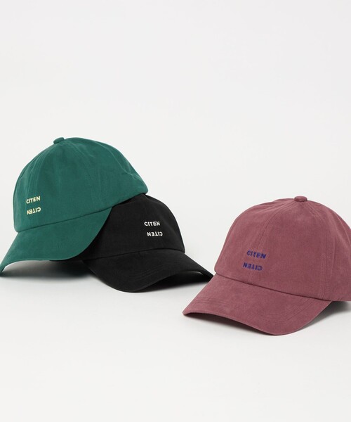 CITEN（シテン） キャップ 帽子 「CITEN」ロゴシシュウキャップ