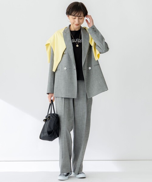 23区（ニジュウサンク） テーラードジャケット 38 グレー レディース