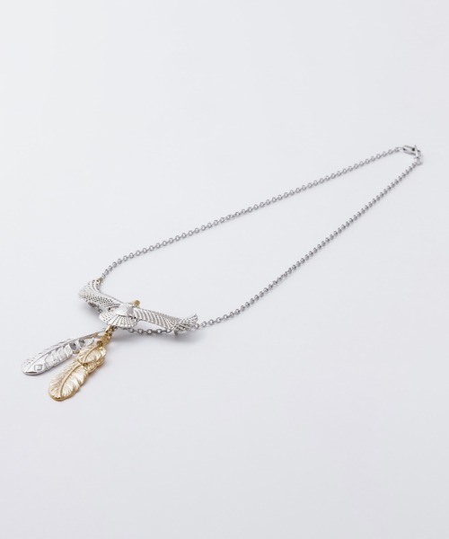 WYZ ネックレス イーグル フェザーネックレス メンズ : ZOZOTOWN Yahoo