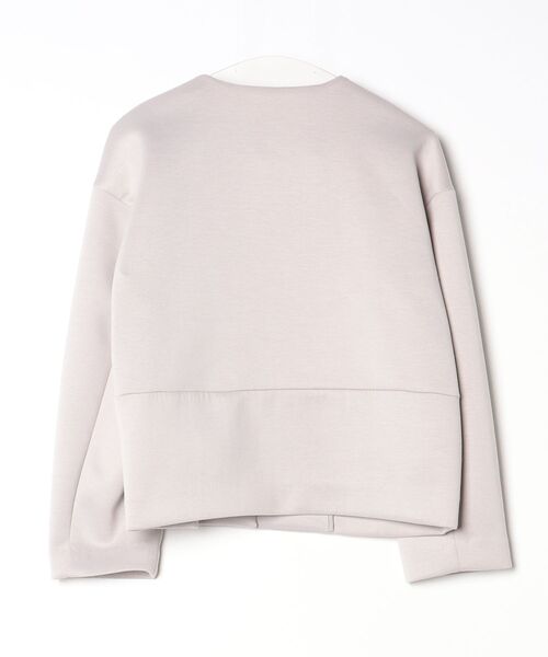 「Simplicite」 ノーカラージャケット - ピンク レディース_画像2