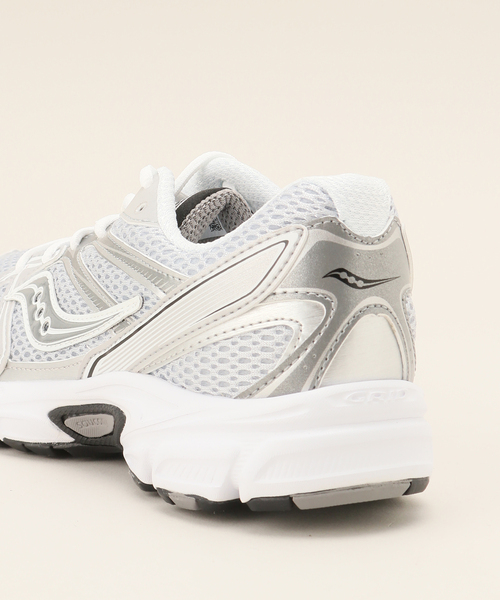 「Saucony」 ローカットスニーカー 23cm シルバー レディース_画像5