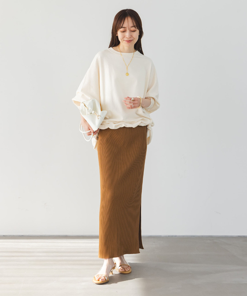 NOBLE トタンテレコタイトスカート size40 NOBLE（ノーブル） スカート 「追加・WEB限定カラー」トタンテレコ
