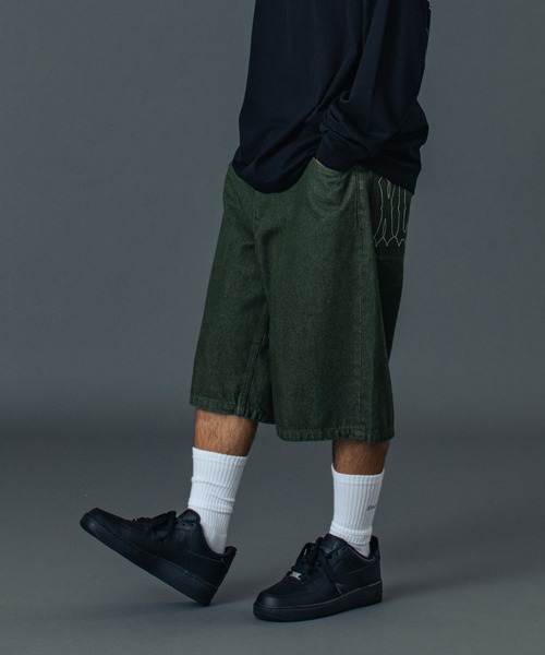 XLARGE（エクストラ ラージ） ジーンズ STITCHED LOGO DENIM SHORTS