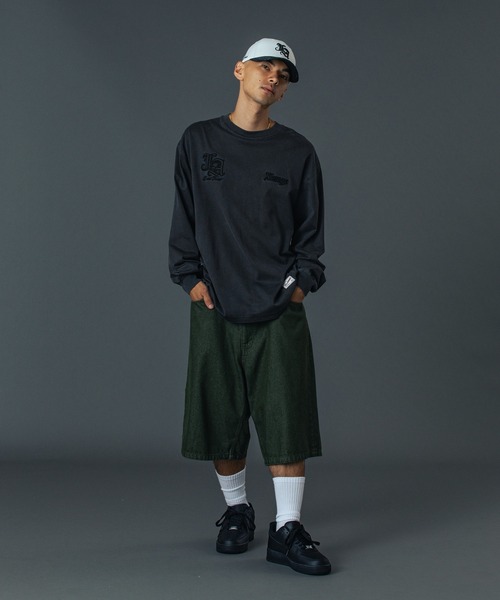 XLARGE（エクストラ ラージ） ジーンズ STITCHED LOGO DENIM SHORTS