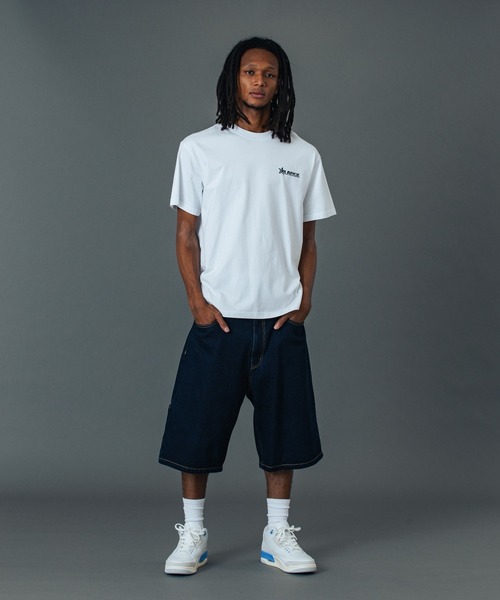 XLARGE（エクストラ ラージ） ジーンズ STITCHED LOGO DENIM SHORTS