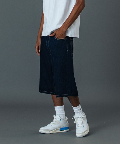 XLARGE（エクストラ ラージ） ジーンズ STITCHED LOGO DENIM SHORTS