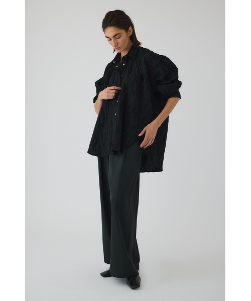 RIM.ARK Sleeve tuck wide SH スリーブ　タック　シャツ RIM.ARK | Tuck pleats back volume SH (SHIRTS & BLOUSES ) |RIM.ARK