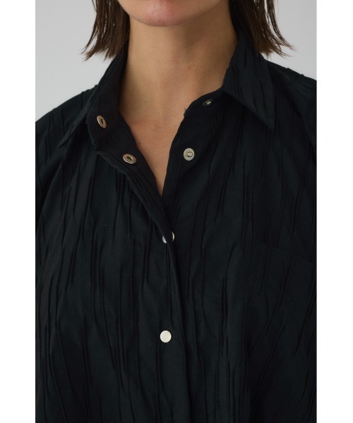 RIM.ARK Sleeve tuck wide SH スリーブ　タック　シャツ RIM.ARK | Tuck pleats back volume SH (SHIRTS & BLOUSES ) |RIM.ARK