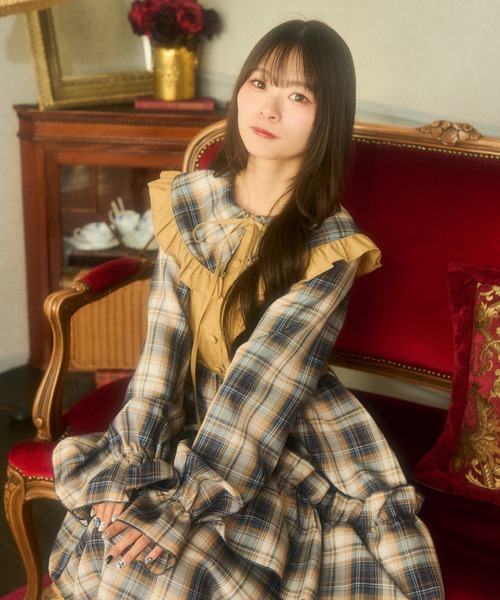 kutir（クティール） ワンピース 「クティールとレトロ」2WAYキリカエ
