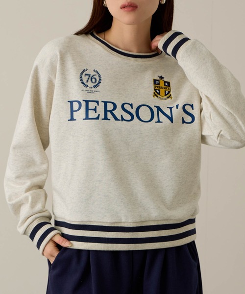 PERSON'S（パーソンズ） トレーナー スウェット 別注デザイン