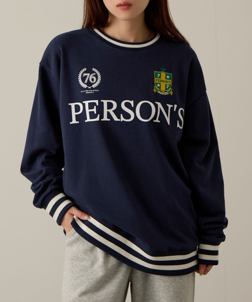 PERSON'S（パーソンズ） トレーナー スウェット 別注デザイン