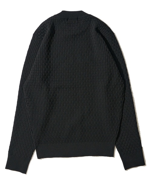 「TETE HOMME」 長袖ニット X-LARGE ネイビー メンズ_画像8