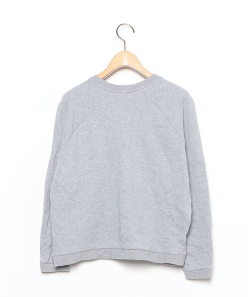 「DEVASTEE」 スウェットカットソー 38 グレー レディース_画像2