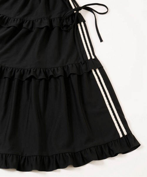 「WC」 フリルスカート FREE ブラック レディース_画像3