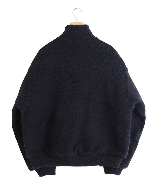 ブルゾン アウター GOLD / ゴールド：Super 140s WOOL FLEECE TRACK JACKET：25B-GL15734「MUS」の画像