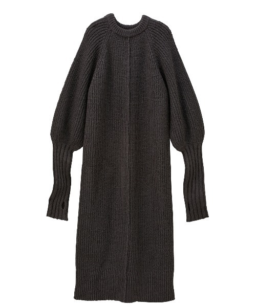 「GeeRA」 ニットワンピース MEDIUM ダークブルー レディース_画像8