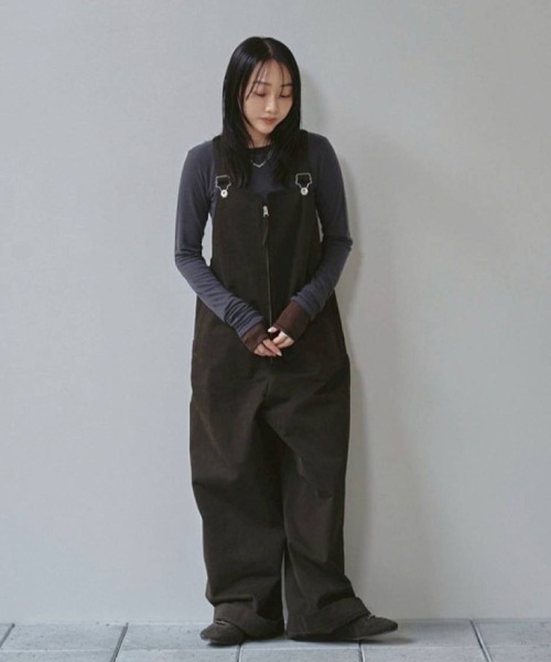 「TODAYFUL」 オーバーオール 36inch キナリ レディース_画像8