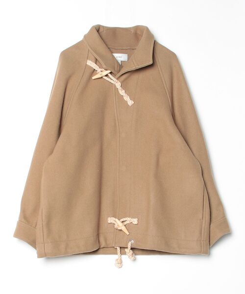 HYKE ダッフルコート サイズ2 HYKE（ハイク） ダッフルコート 2 ブラウン レディース : ZOZOTOWN