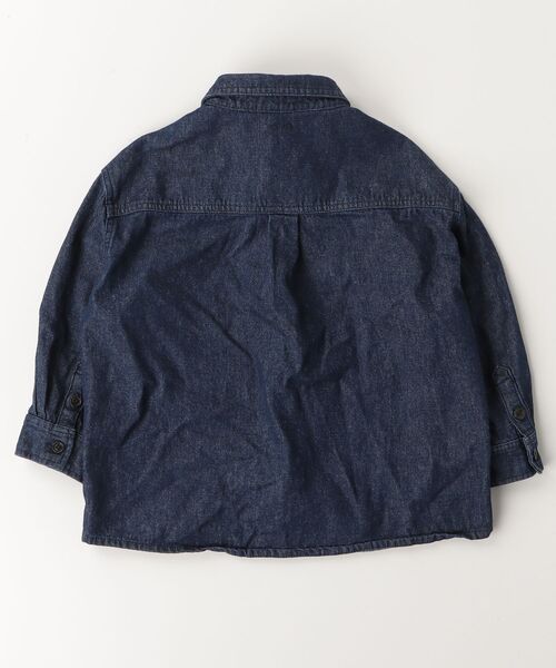 「ooju」 「KIDS」長袖シャツ 1 ブルー キッズ_画像2