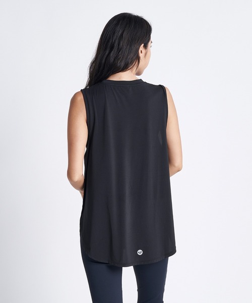 「ROXY」 ノースリーブトップス MEDIUM ホワイト レディース_画像3